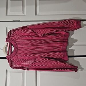 Juniors plaited pullover sweater